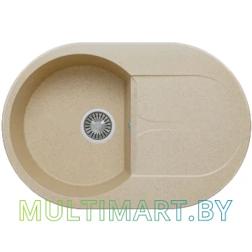 Кухонная мойка Polygran Atol 760 (опал 328)